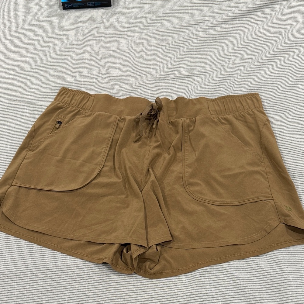 All in Motion Brown Athletic Shorts